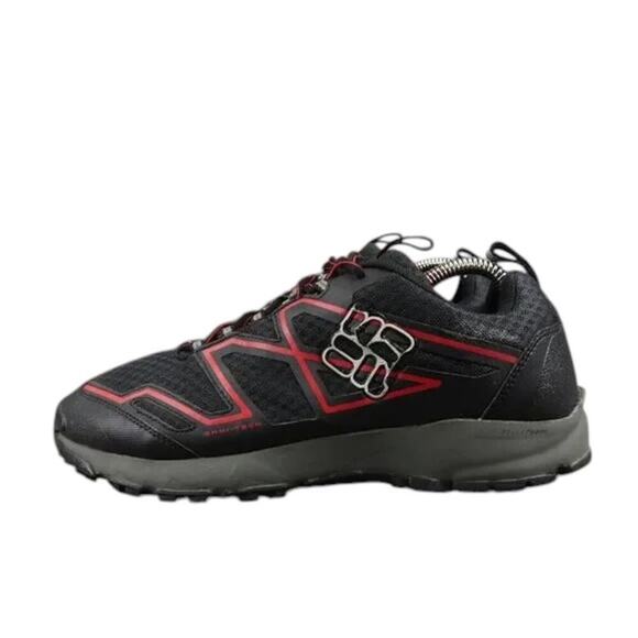 Columbia Shoes Mens 8.5 Athletic Hiking Outdoor Sport Active Omni Tech Black Red main image 15